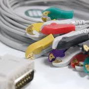 Câble ECG-10 fils avec colliers de pincement