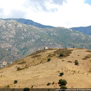 Chapelle Corse San Michel à Pietralba dans la vallée de l'Ostriconi