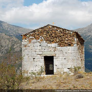 Chapelle Corse San Michel à Pietralba dans la vallée de l'Ostriconi
