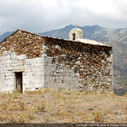 Chapelle Corse San Michel à Pietralba dans la vallée de l'Ostriconi