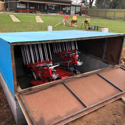 2019 05 26 Trap house working bee, Ground 2 ready for action.