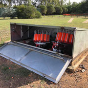 2019 01 12 The Laporte Twinlap trap happy in its new home. Thanks to Bronzewing.