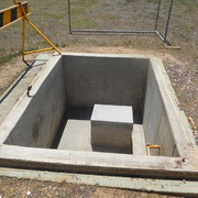 2018 12 02  Trap No.3 pedestal has been cut down, laser-measured and is now at ACTA specifications.