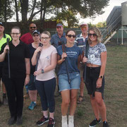 2019 02 26 Female Participation Initiative - Rear: Phil Smith Anton Motha Alison Harwood Col Crittenden Steve Tamme   Front: Kim Brimblecombe Sarah Mowat Megan Fulcher Camilla Mearns-Horneman