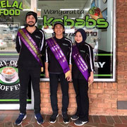 2018 08 18  Ahmet & the crew at Wangaratta Kebabs sponsored the 30 Target Point Score