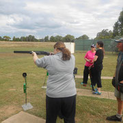 2019 02 12 Females Come & Try Session - Samantha Watson benefited from Steve Tamme's vast experience.