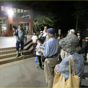 桜総合体育館前に集合しました。講師は所雅彦先生
