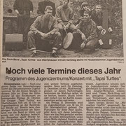 Tapsi Turtles, Offenbach Post Okt. 1989
