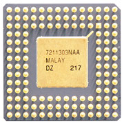 Intel A80386DX-33 IV new logo