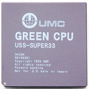 UMC "Green CPU" U5S-SUPER33