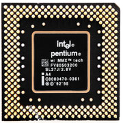 FV80503200 Intel Pentium MMX 200 MHz SL27J