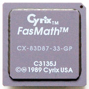 Cyrix FasMath CX-83D87-33-GP