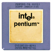 A80502 Intel Pentium 90 MHz SX957 w/ Heatspreader