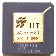 IIT 3C87-33 387 class math processor