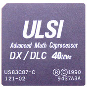 ULSI US83C87-C 387 class math coprocessor