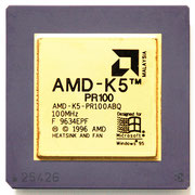 AMD K5 PR100 SSA/5 with heatspreader