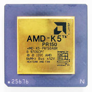 AMD K5 PR150 front view (Photoshoped by a little bit)
