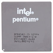 BP80502-75 SZ994 Intel Pentium 75 MHz P54C