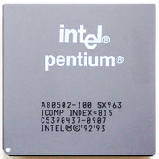 Intel Pentium 100 MHz A80502-100 SX963
