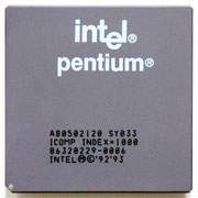 Intel Pentium 120 MHz A80502120 SY033