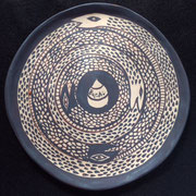 ウロボロス絵皿　２０１９年　直径150mm