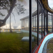 „Havanna Comodoro“ 2020, aus der Serie La Marea (Gezeiten), Lightjet Print hinter Plexiglas matt, gerahmt mit Schattenfuge, 116,5 x 154 cm 
