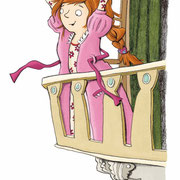 Die Prinzessin aus "Ritter Moritz zur mondhellen Burg", Arena Verlag, Texte Anett Stütze und Britta Vorbach