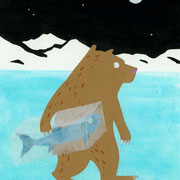 "Der Eisbär und der Fisch"