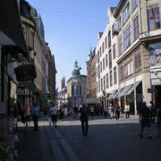 Copenhague - La grande rue piétonne -