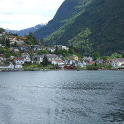 Aurlandfjord - Village d'Aurland -