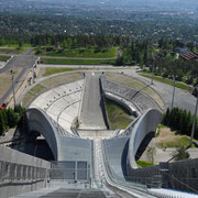 Holmenkollen - Ce que voit le sauteur à ski avant le départ!