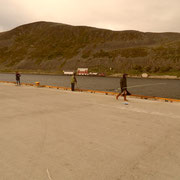 Kjollefjord - Les pêcheurs en action.