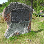 Eidsborg - Plaque commémorative -