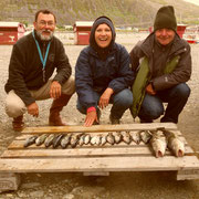 Kjollefjord - Des pêcheurs heureux  !!!!!