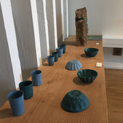 Exposition Traversée  Céramiques de l'atelier Brigitte Morel du 23 mai au 7 juillet 2018 Curieuse galerie, 25 rue Chanzy 75011 Paris