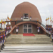 Mausoleo de Eloy Alfaro en Ciudad Alfaro de la ciudad de Montecristi.