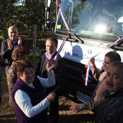 Inauguración de Camión Aljibes junto a la comunidad de Las Comillas