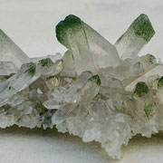 Bergkristallgruppe mit Chlorit – Val Russein – Alfons Popp