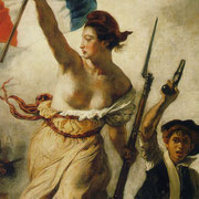 POLÍTICA    EL ESTADO. Eugene Delacroix: La libertad guiando al pueblo (1830)