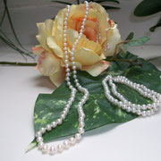 Perlenschmuckset mit 4mm Perlen