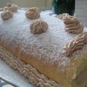 BRAZO DE GITANO CON CREMA DE CAFE