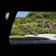 島根の『庭園日本一』足立美術館素晴らしい！‥（生の額絵）