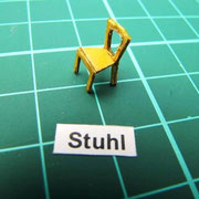 (c) W. Fehse, Inneneinrichtung Typ Stellwerk, Stuhl