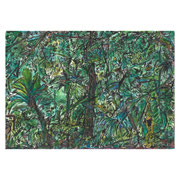 jungle 03, pen, japanese ink on paper, 14,4 x 20,9 cm, 2025