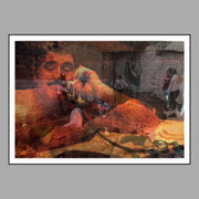 Tequila, varnished newspaper, 11,5 x 16,9 cm, 2026