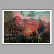 Koalition, varnished newspaper, 12,3 x 18,5 cm, 2026