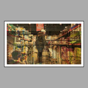 Limit, varnished newspaper, 13,9 x 25,6 cm, 2026