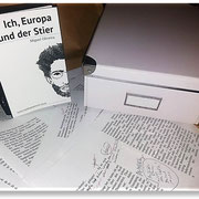 Ich, Europa und der Stier, Manuskript