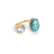 FIFS RING copper turquoise