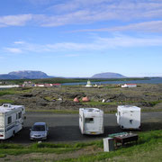 Le camping de Reykjahlid